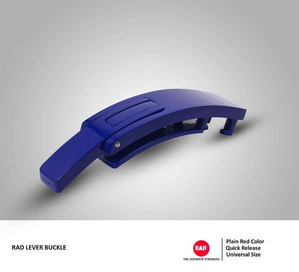Blue Lever Buckle For Lever Weight lifting belt