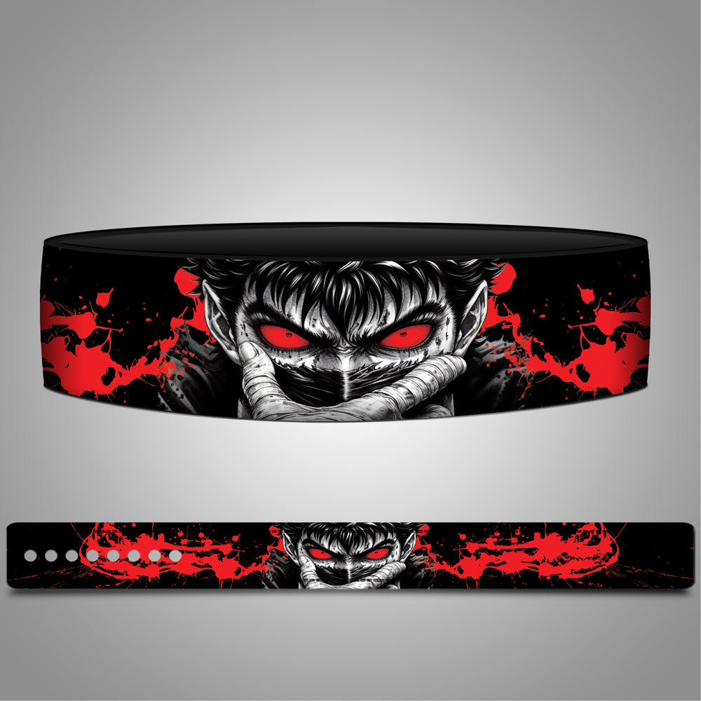 berserk gear Berserk Beast Weightlifting Belt – Demon Rage Power Gear Berserk Demon Belt Red / XL (38-42") / Black