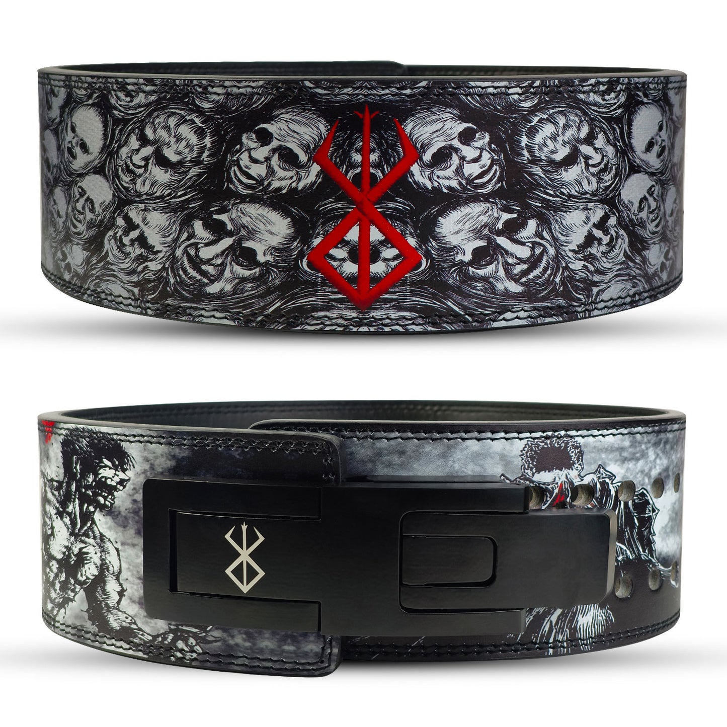 Berserk Skull Weight Lifting Belt