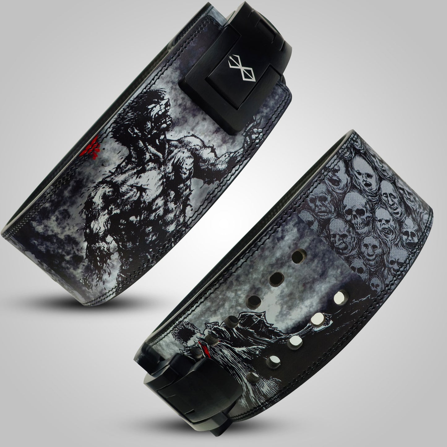 Skull Berserk Weightlifting Belt