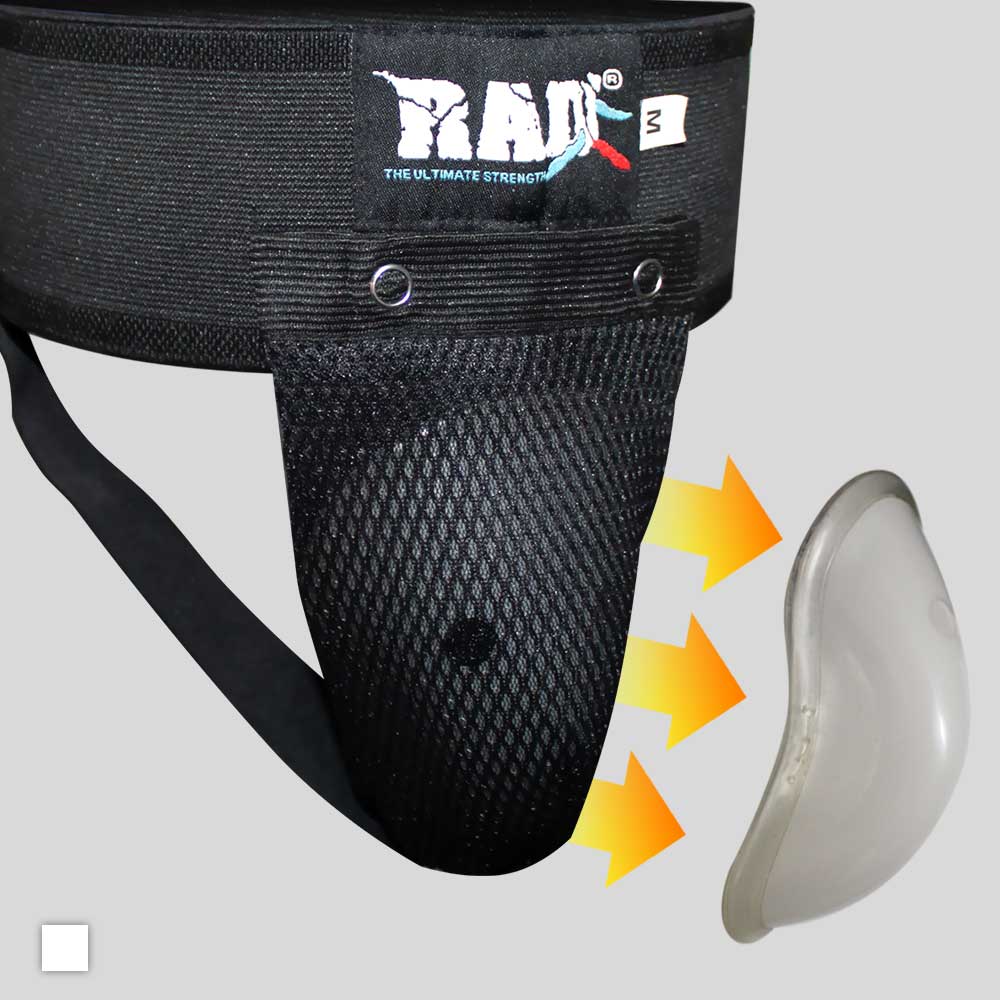 Black Groin Guard Main PIcture
