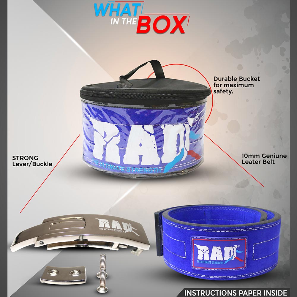 Blue Weight Lifting belt