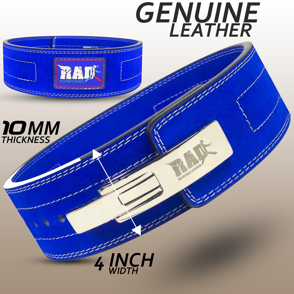 Blue Lifting Lever Belt