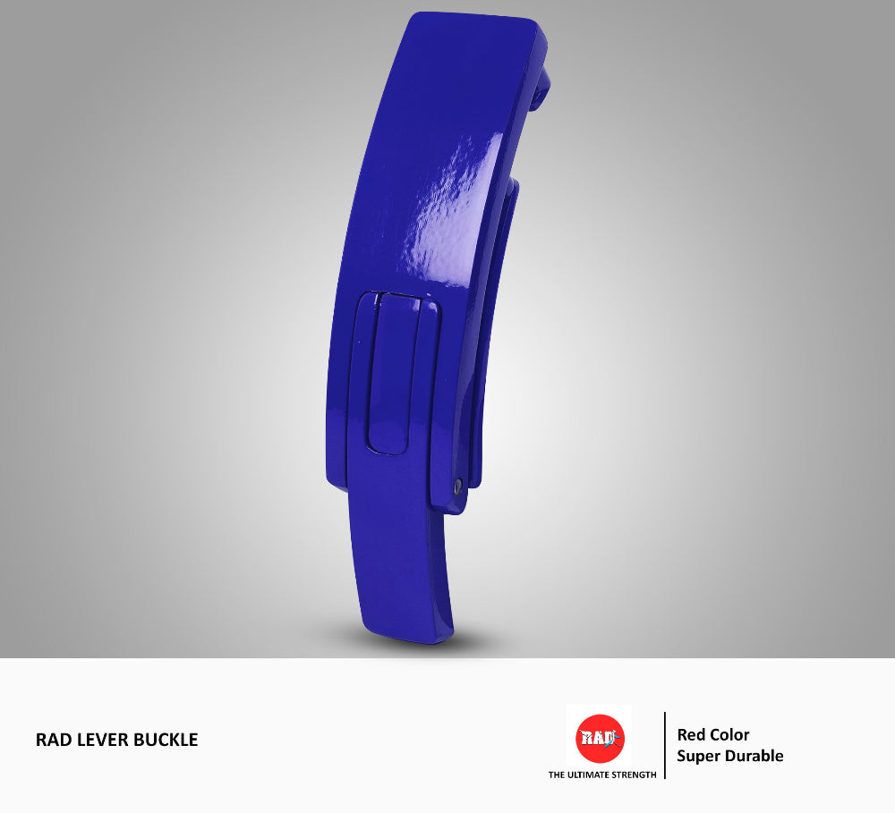 Blue Lever Buckle For Lever Weight lifting belt