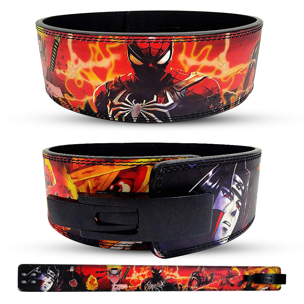 Spiderman Naruto Weightlifting belt