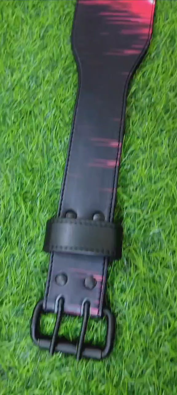 Goku Red Energy Weightlifting Belt