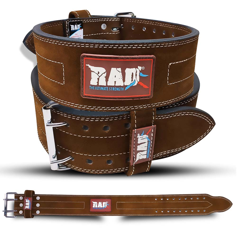 RAD Double Prong Buckle Weight Lifting Belt