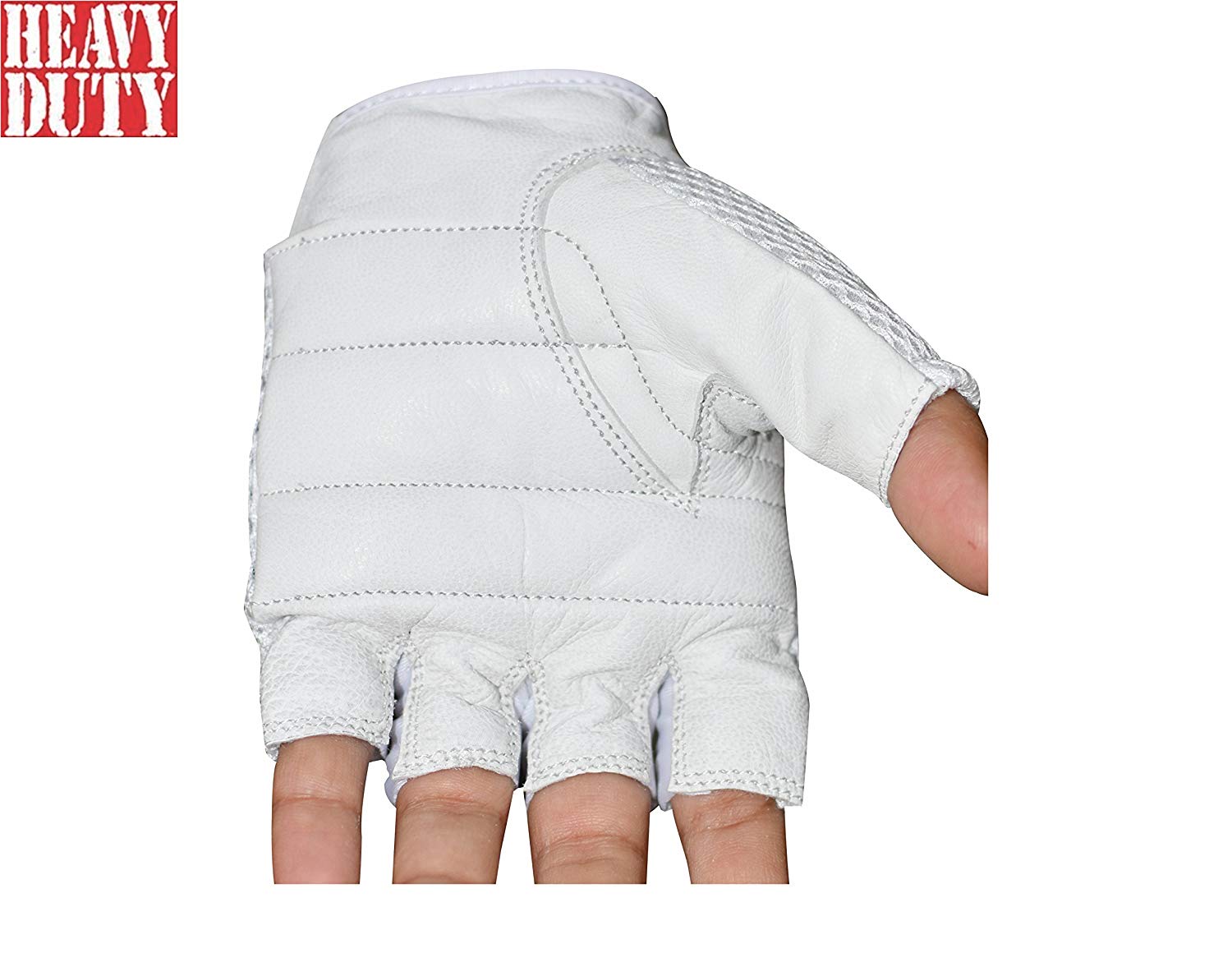 leather weight lifting gloves