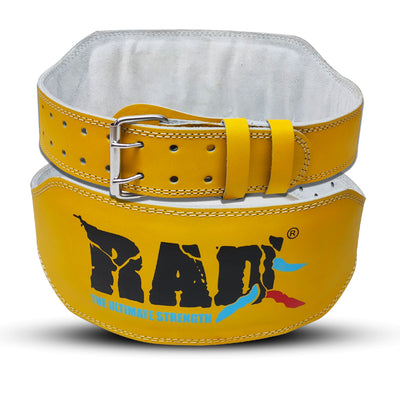 RAD Leather Belt 6 Inch Power Heavy Duty Belt