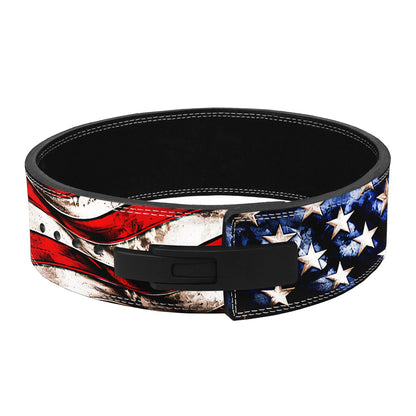 American Flag Weightlifting Belt
