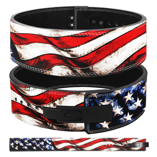 American Flag Weightlifting Belt