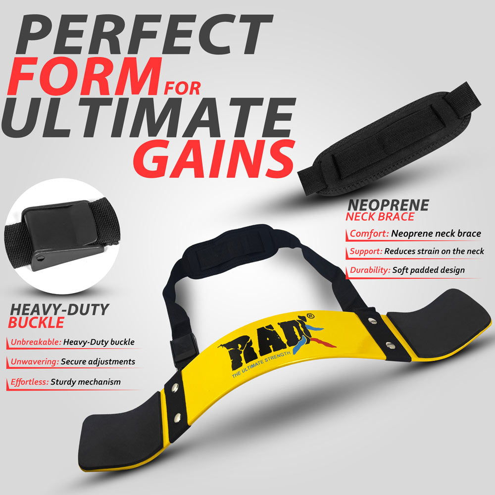 RAD ArmBlaster For Triceps & Biceps - Yellow