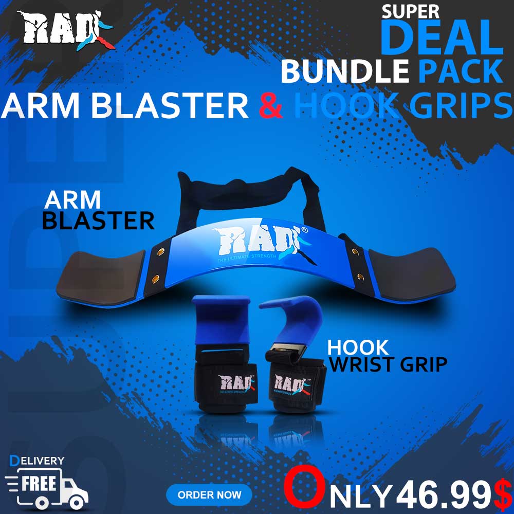 Arm Blaster weightlifting Hooks