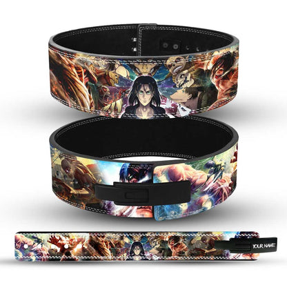 Eren Yeager Anime Lever Gym Belt