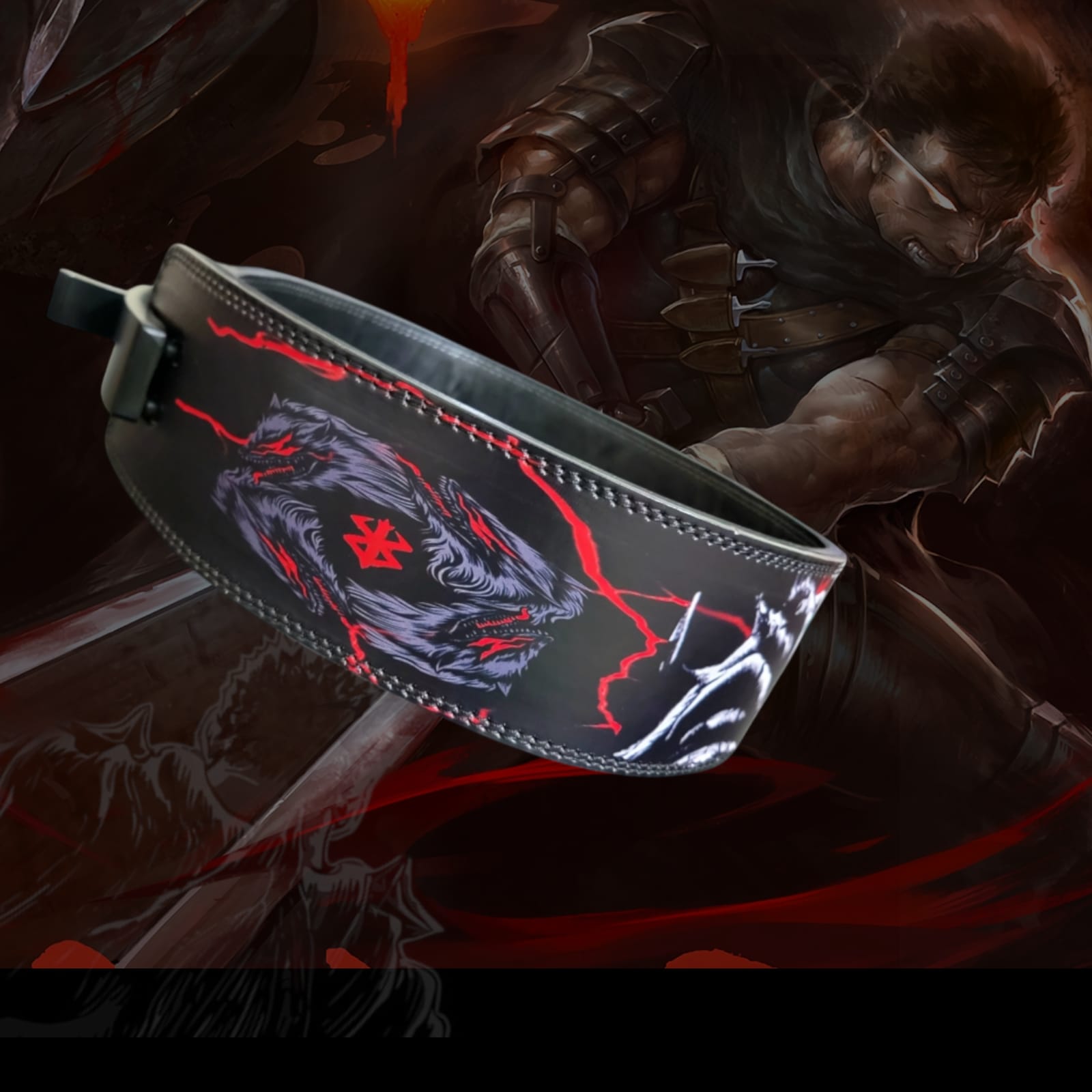 Berserker Fury Weightlifting Belt