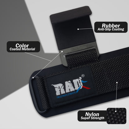 RAD Heavy Duty Weightlifting Hooks Wrist Support