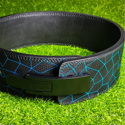 Blue Skull Weightlifting Lever Belt