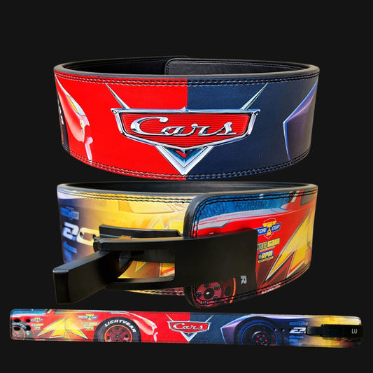 Lightning McQueen Powerlifting Belt