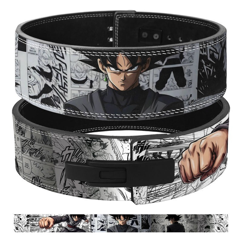Goku Black Manga Weightlifting Belt