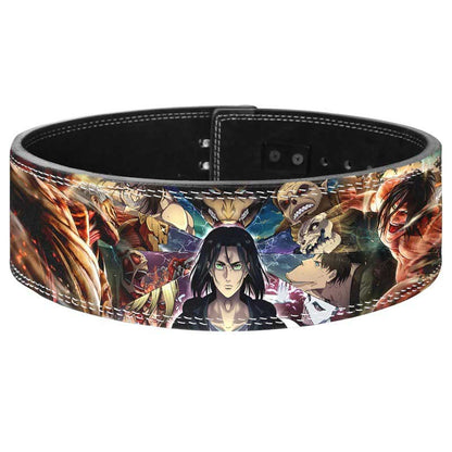 Eren Yeager Anime Lever Gym Belt