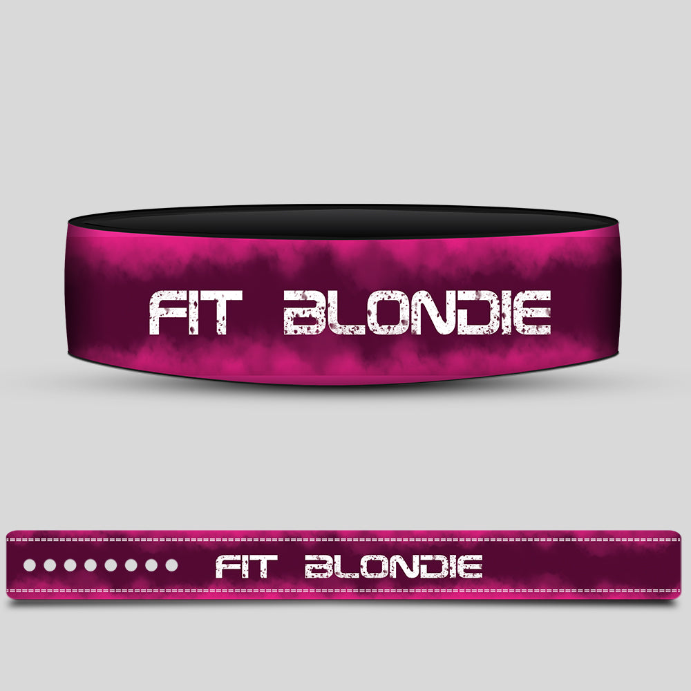 Fit blondie Women Weightlifting belt Pink