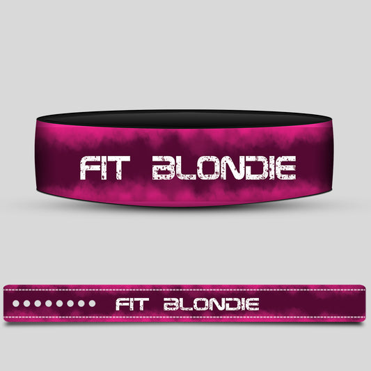 Fit blondie Women Weightlifting belt Pink