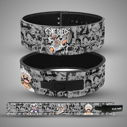 One Piece Gear 5 Luffy Weightlifting Belt