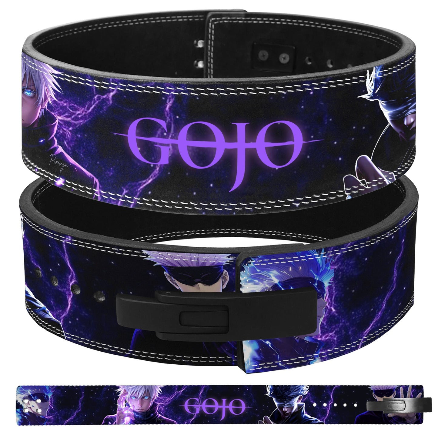 Gojo Anime Weightlifting Belt