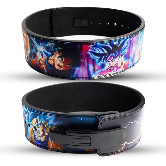 Goku-Inspired Weightlifting Belt