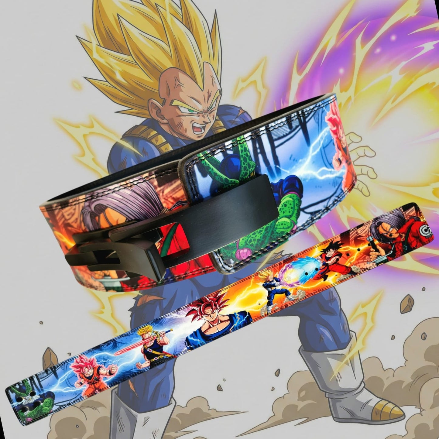 Goku Saiyan Power Weightlifting Belt