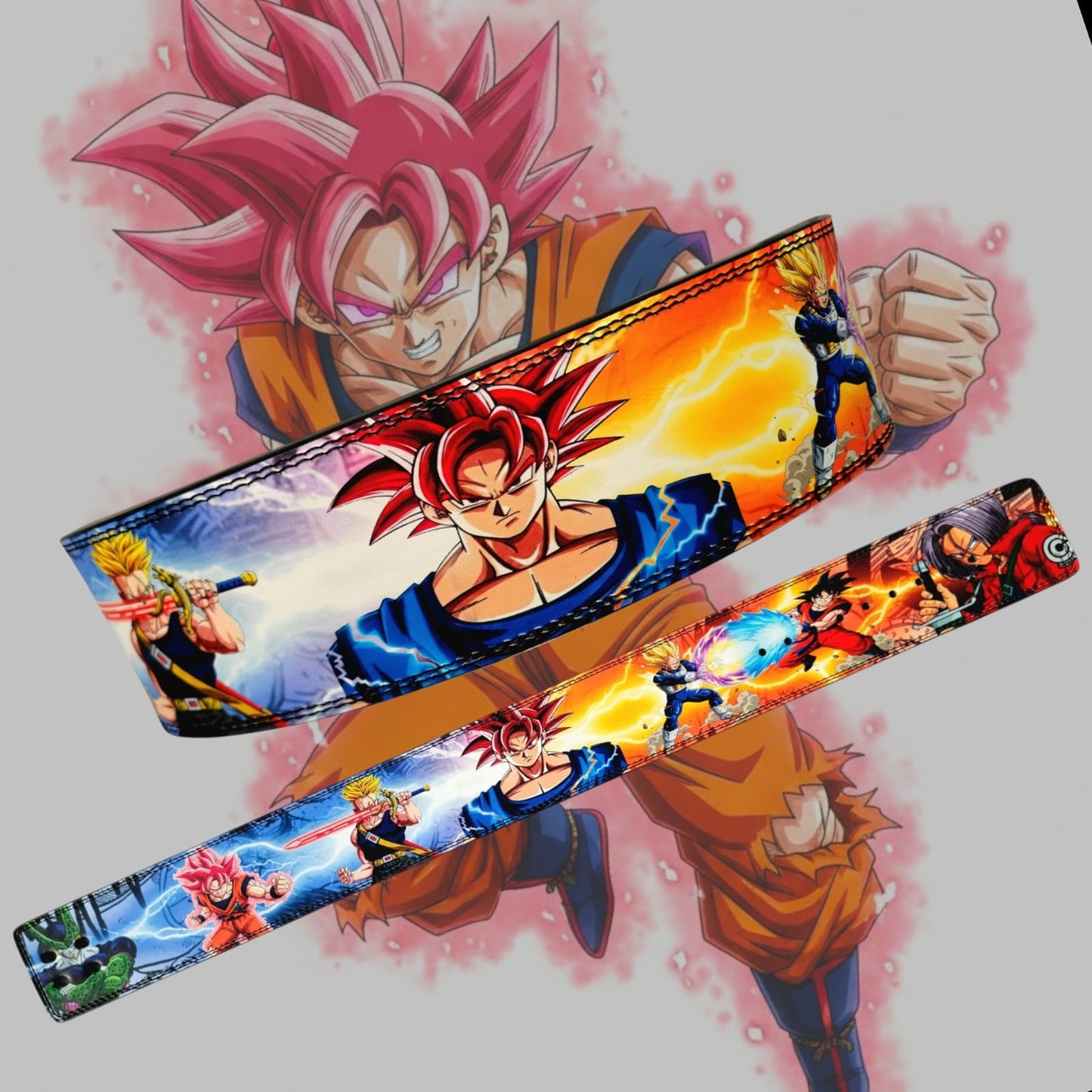 Goku Saiyan Power Weightlifting Belt