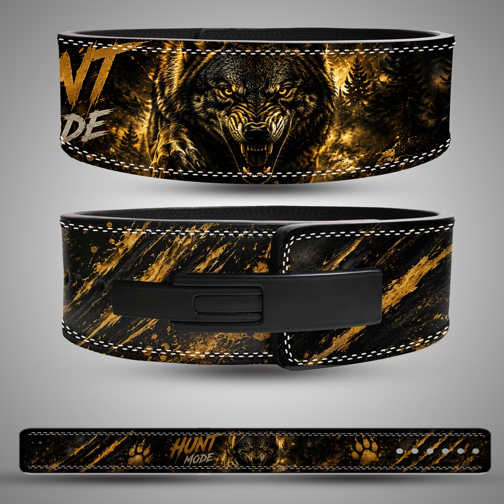 Hunt Mode Wolf Weightlifting Belt