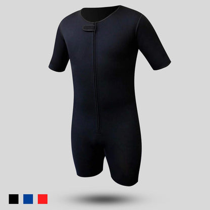 Jet Black Neoprene Sauna Suit