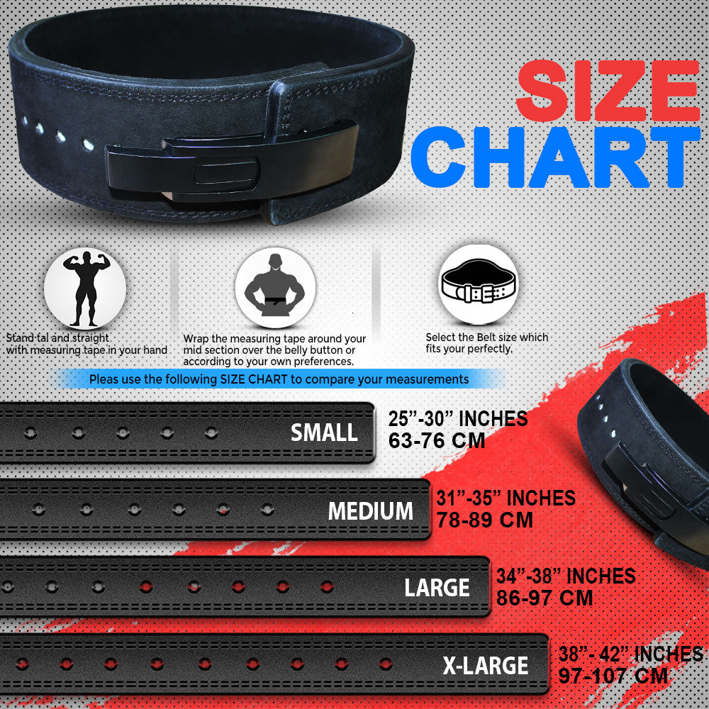 lifting belt Size Chart