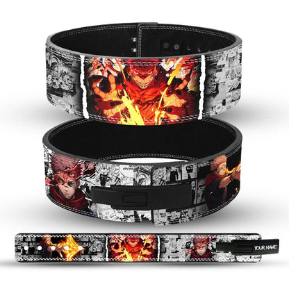 Jujutsu Kaisen Sukuna Weightlifting Belt – Anime Gym Belt