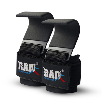 RAD Heavy Duty Weightlifting Hooks Wrist Support