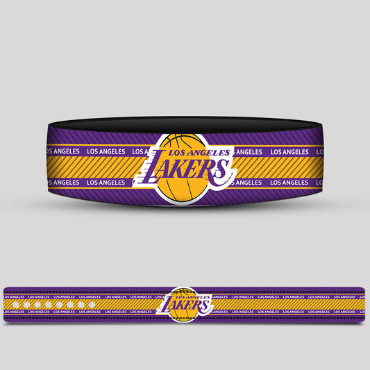 Los Angeles Lakers gym belt – purple and gold NBA weightlifting belt for basketball fans