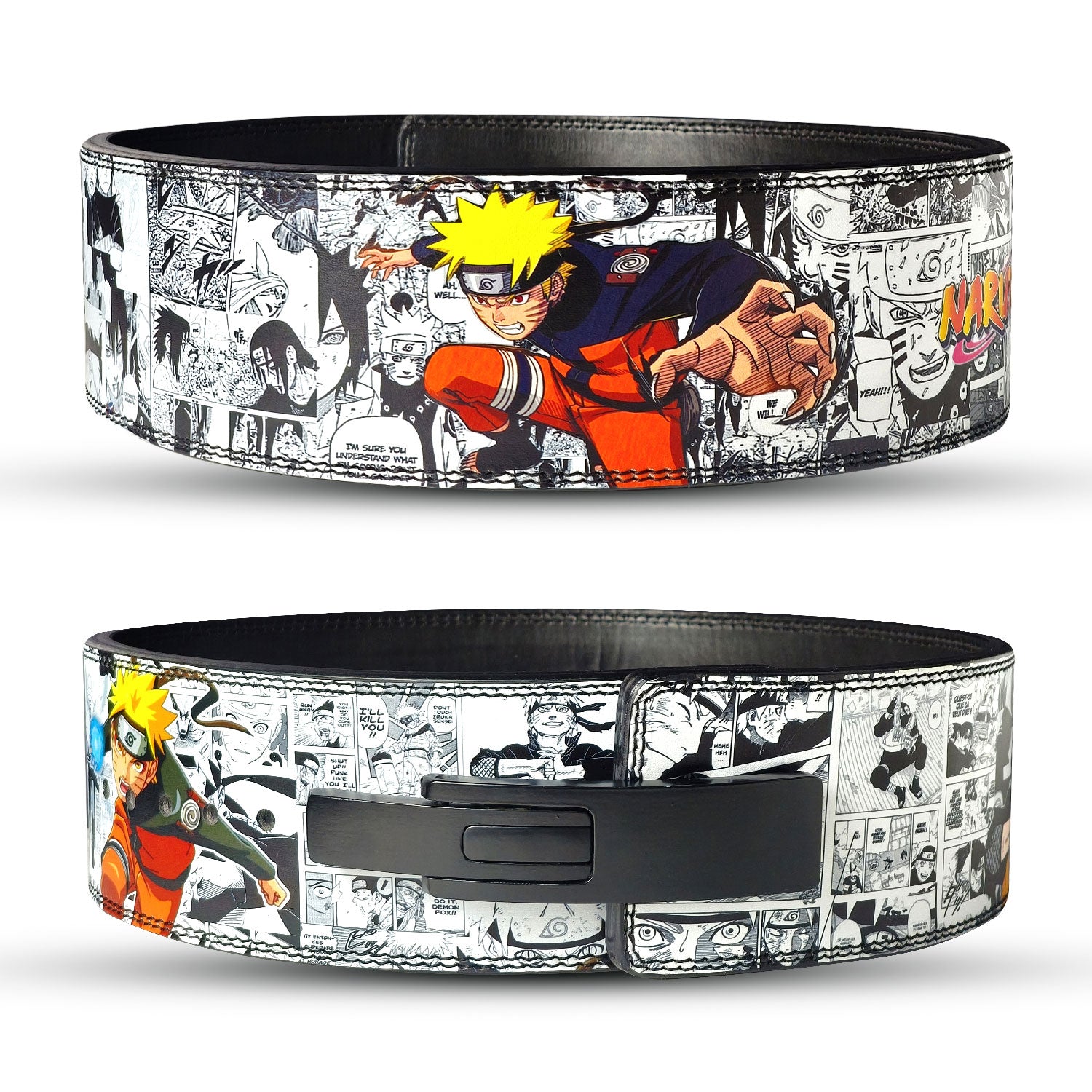 Naruto Leather Weightlifting Belt