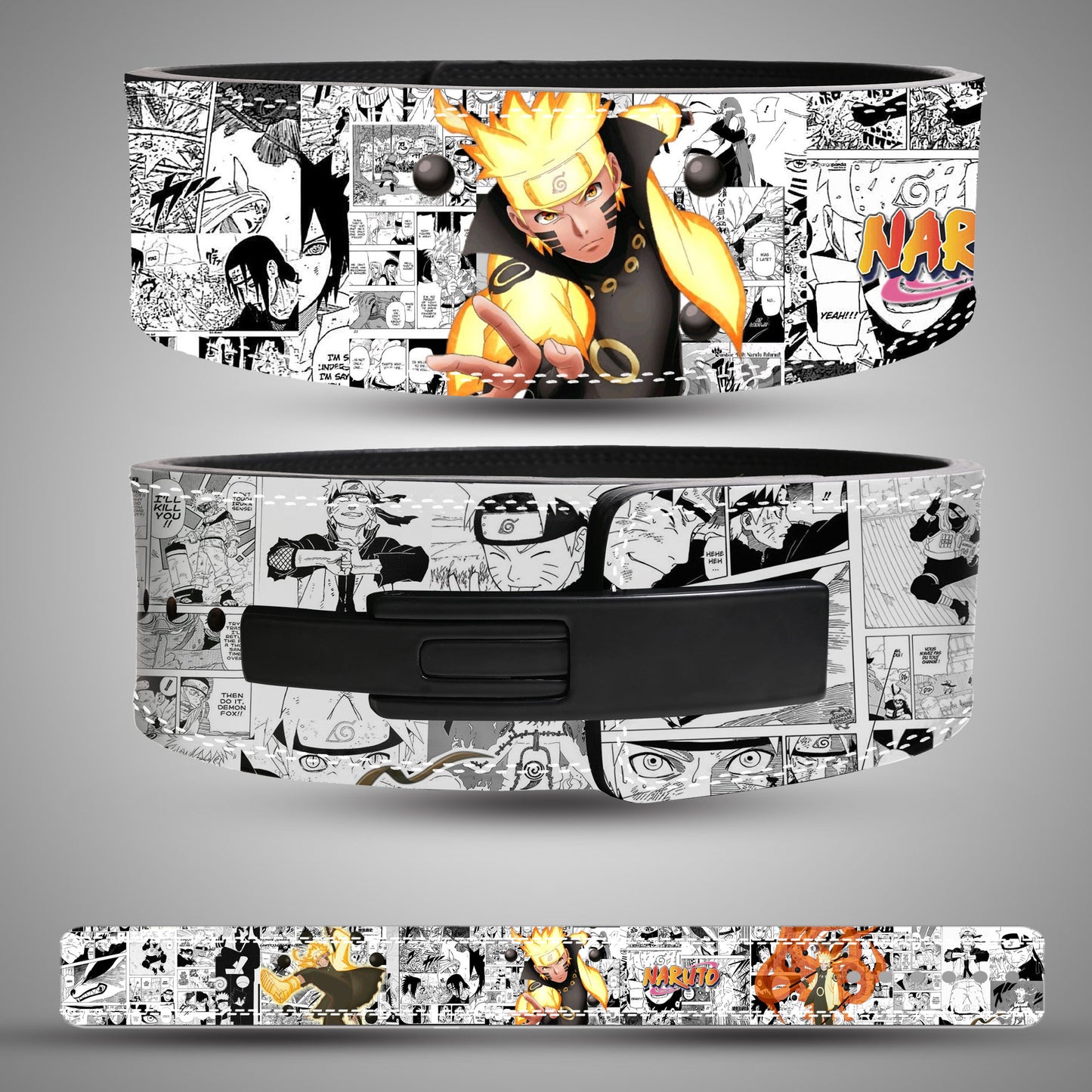 Naruto Inspired Weightlifting Belt