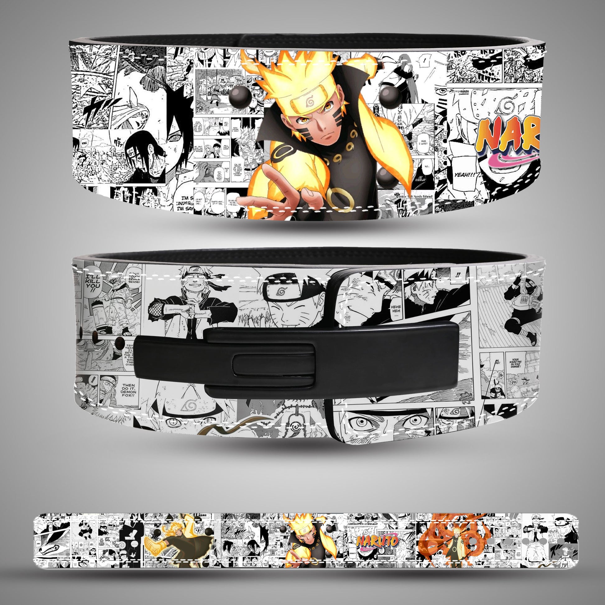 Naruto Inspired Weightlifting Belt