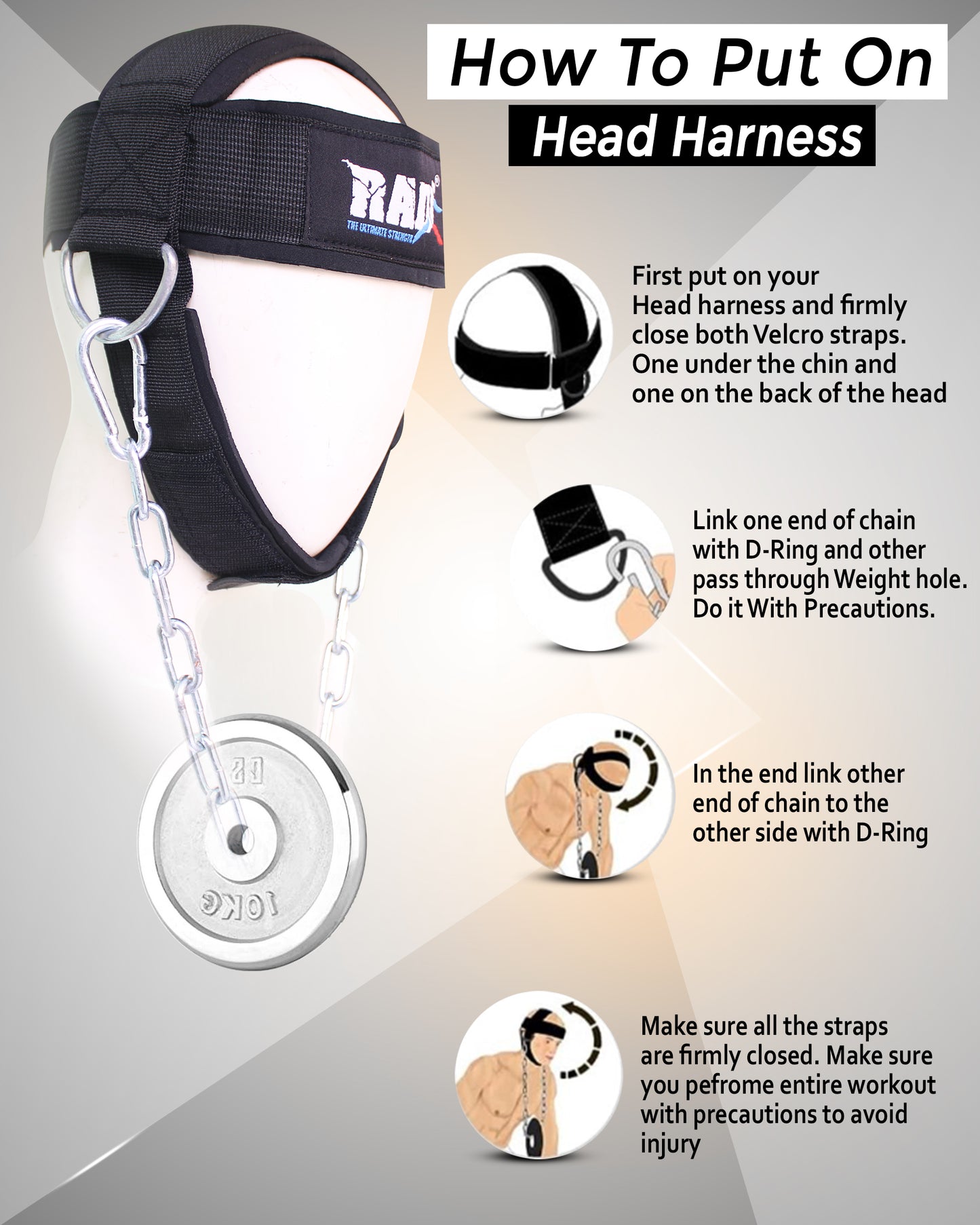 Neck Head Harness - RAD Ultimate
