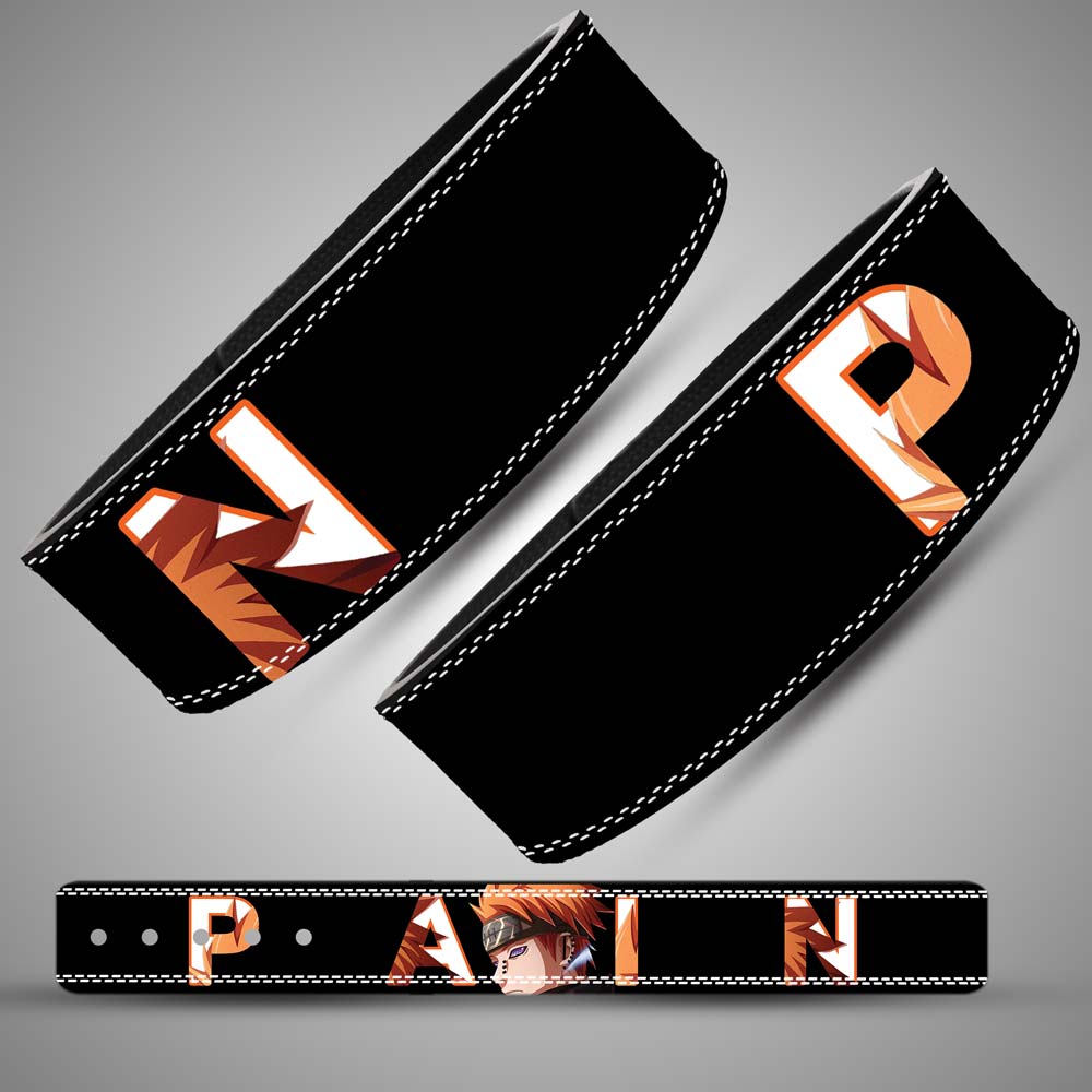 Pain Naruto Anime Weightlifting Belt
