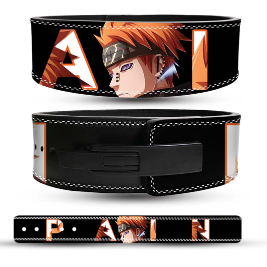 Pain Naruto Anime Weightlifting Belt
