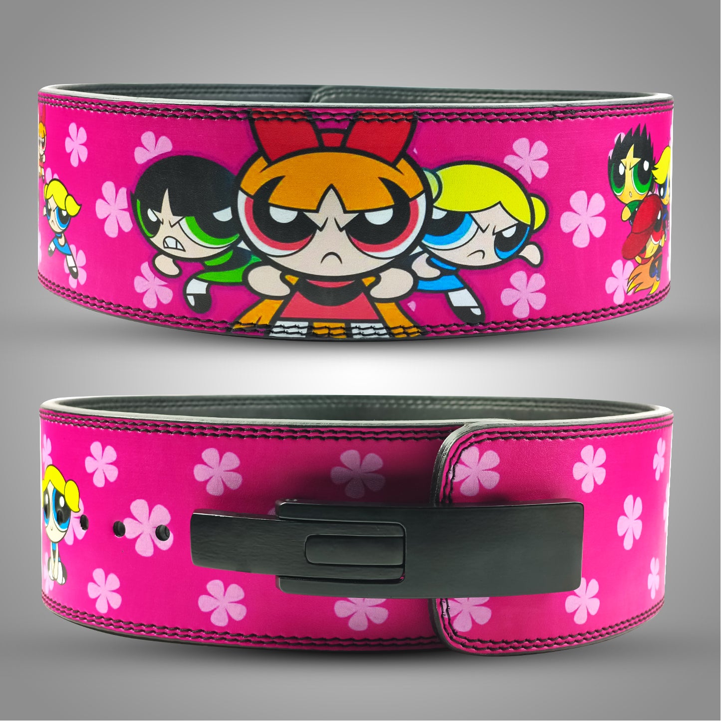 Powerpuff Custom Weightlifting Belt