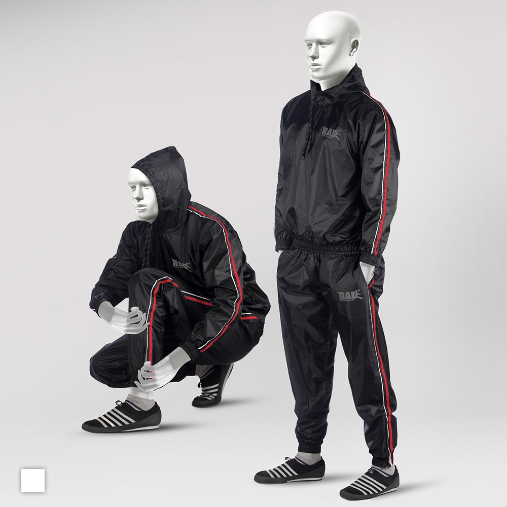 Red Sauna Suit Hood