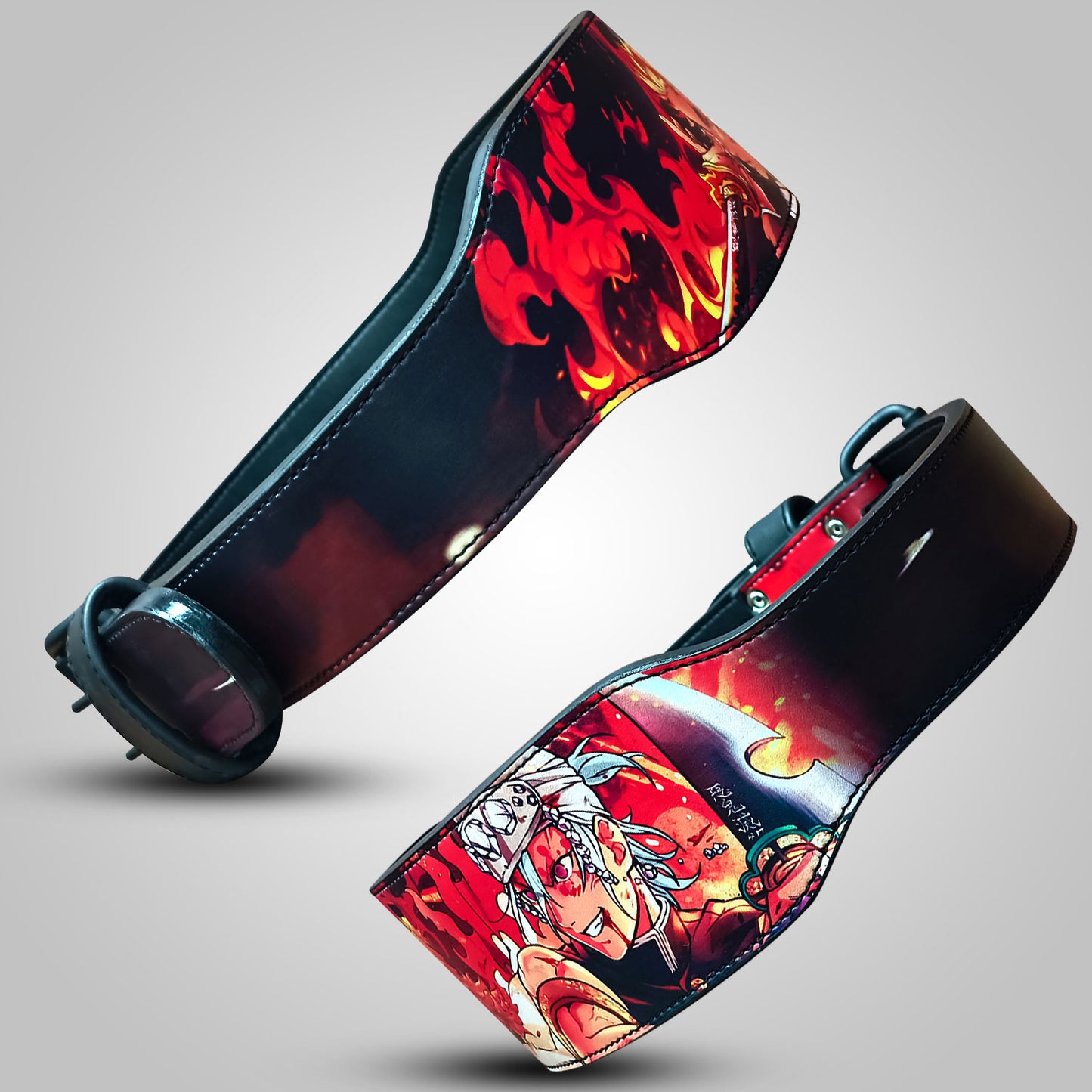 Rengoku & Tengen Weightlifting Belt