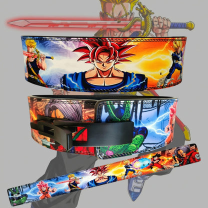 Goku Saiyan Power Weightlifting Belt