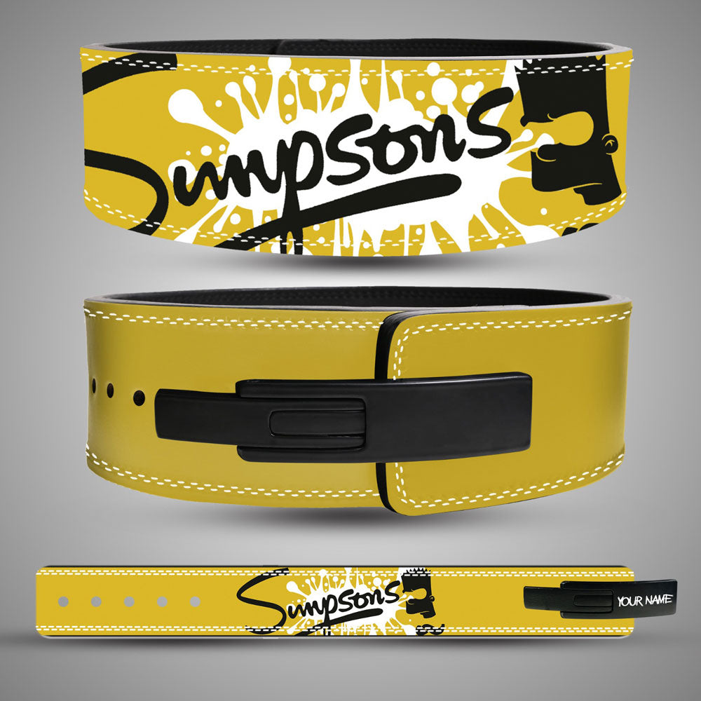 Simpsons Lever Weightlifting Belt
