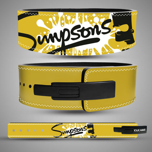 Simpsons Lever Weightlifting Belt