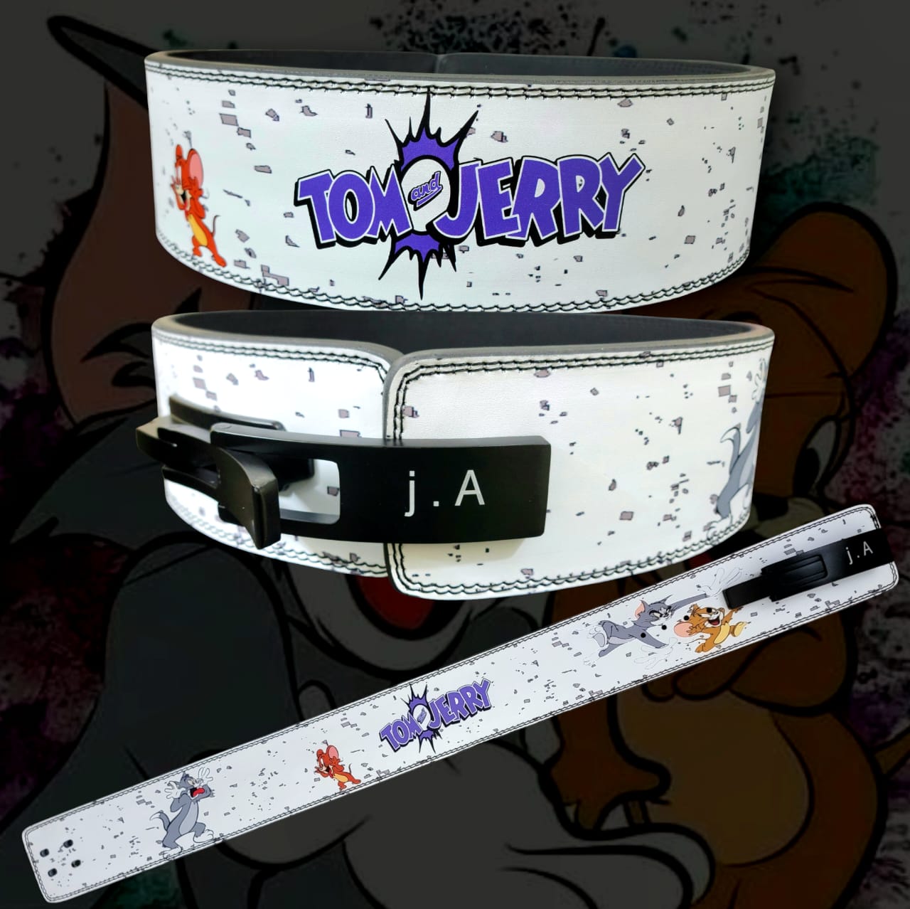 Tom & Jerry Weight lifting belt